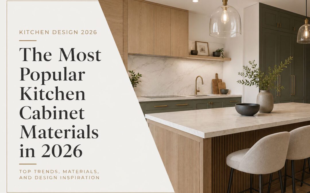 What Are the Most Popular Kitchen Cabinet Materials in 2026?