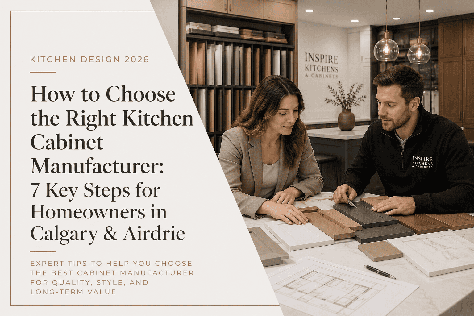 How to Choose the Right Kitchen Cabinet Manufacturer Calgary and Airdrie