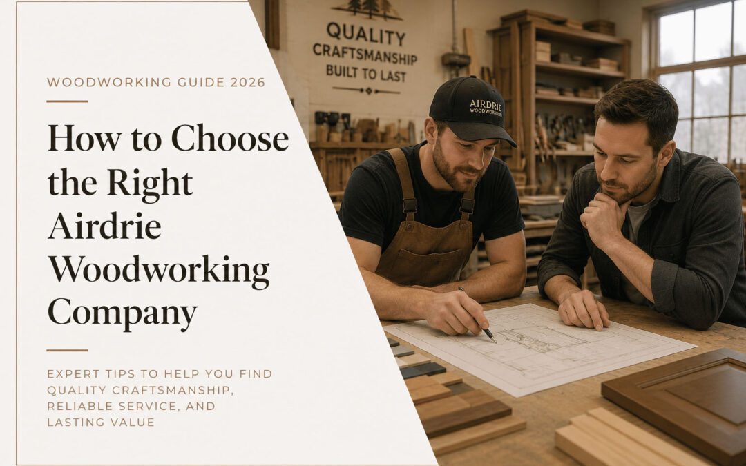 How to Choose the Right Airdrie Woodworking Company